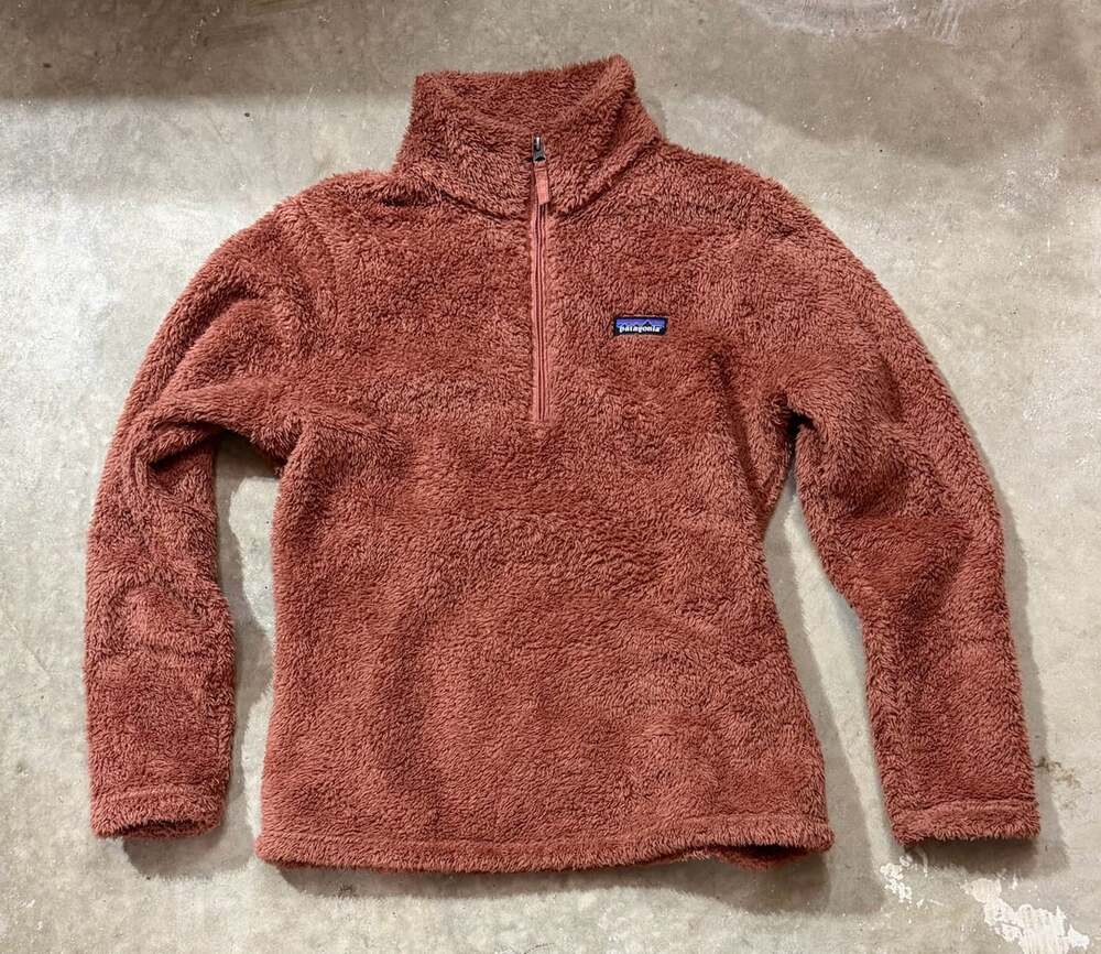 Patagonia Los Gatos 1/4-Zip Fleece Pullover Jacket Dusty Pink